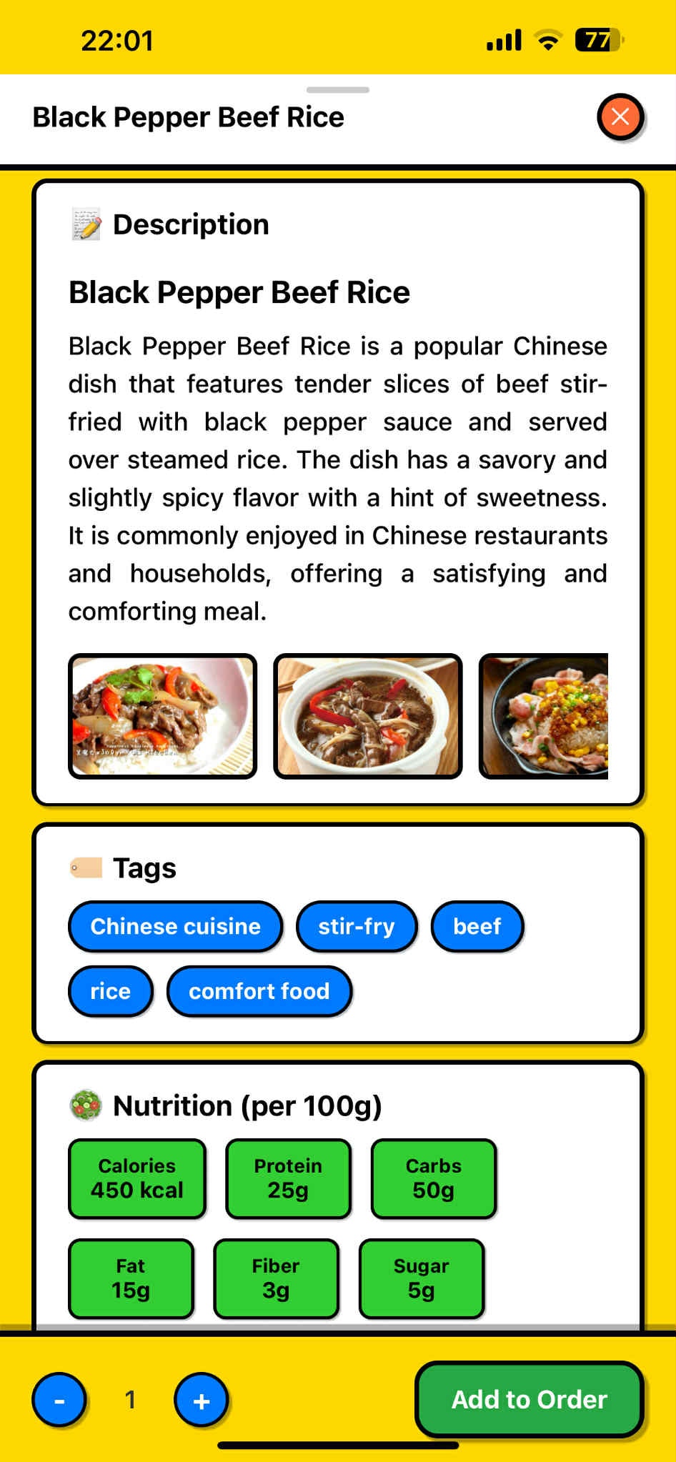 Média Hé menu - Ne risquez pas la vie sur le menu local - Menu-scan, voyage, allergie à la nourriture, durée de vie des risques, menu local 8
