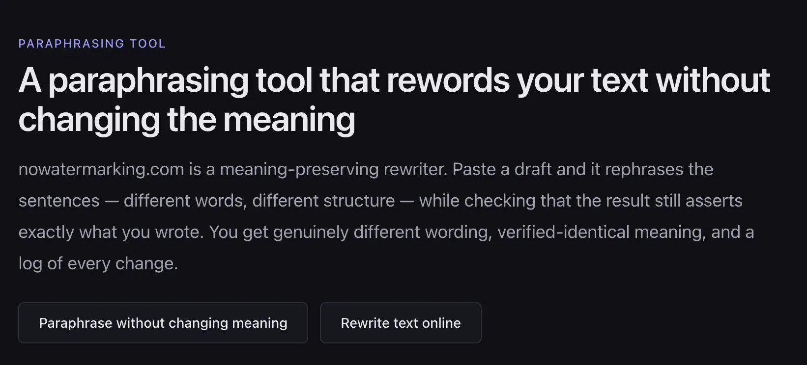 No Watermarking - remove AI watermark gallery image