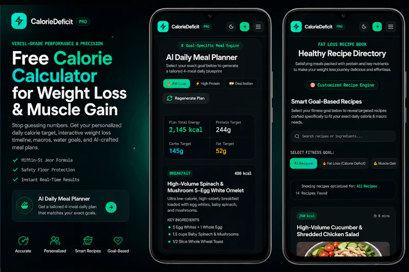 Calorie Deficit Calculator screenshot 2