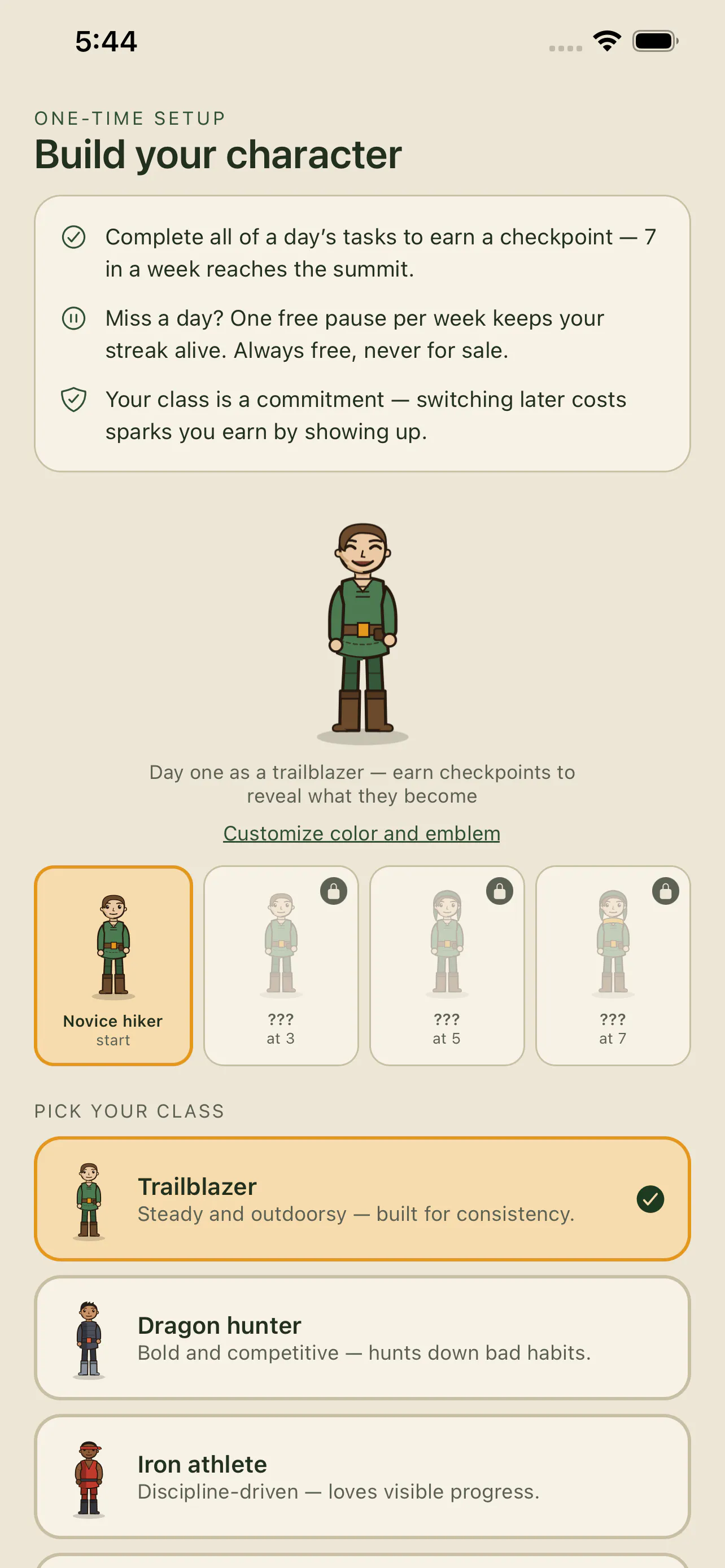 Onward: Habit Tracker gallery image
