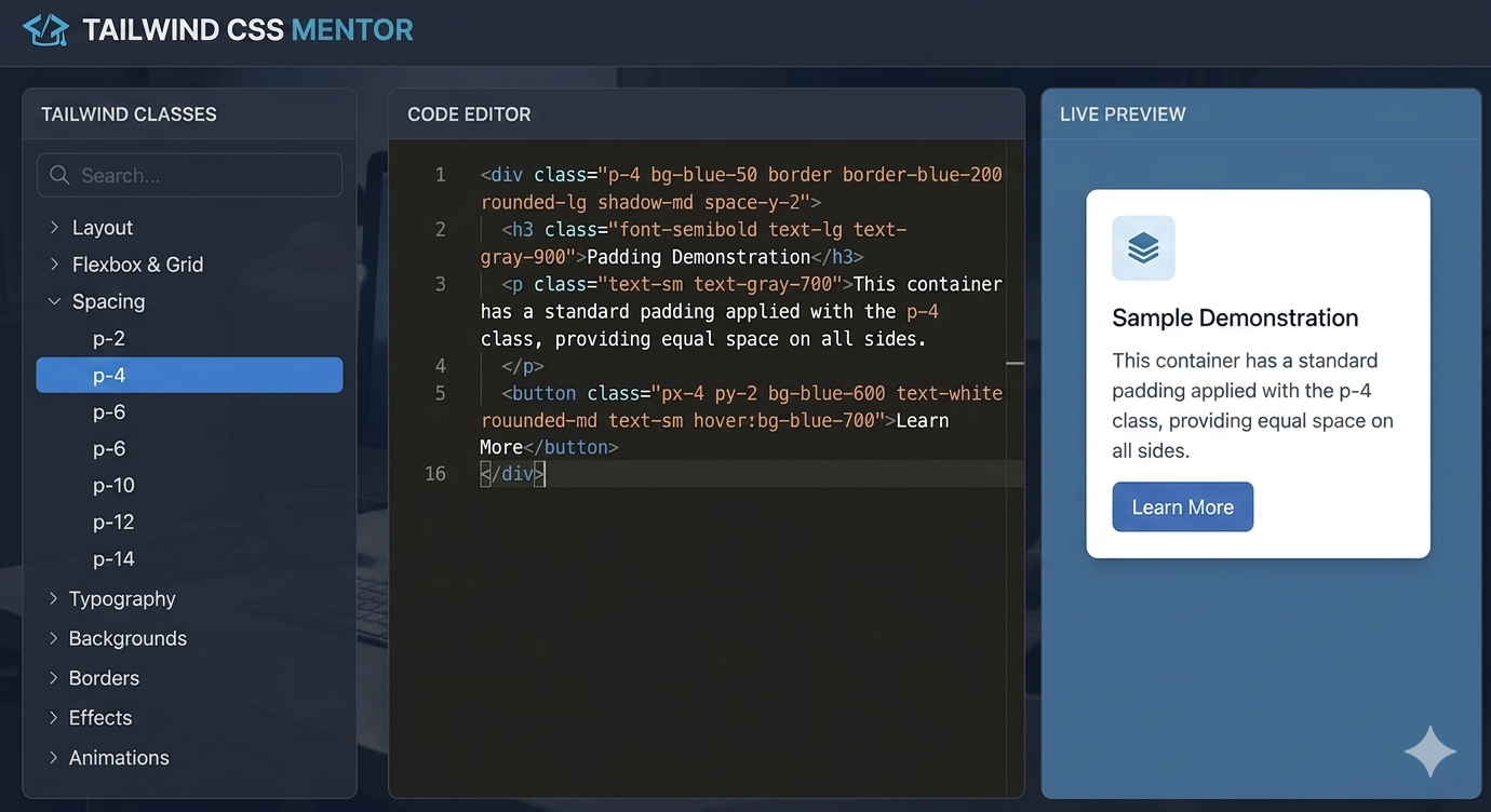 Tailwind CSS Mentor gallery image