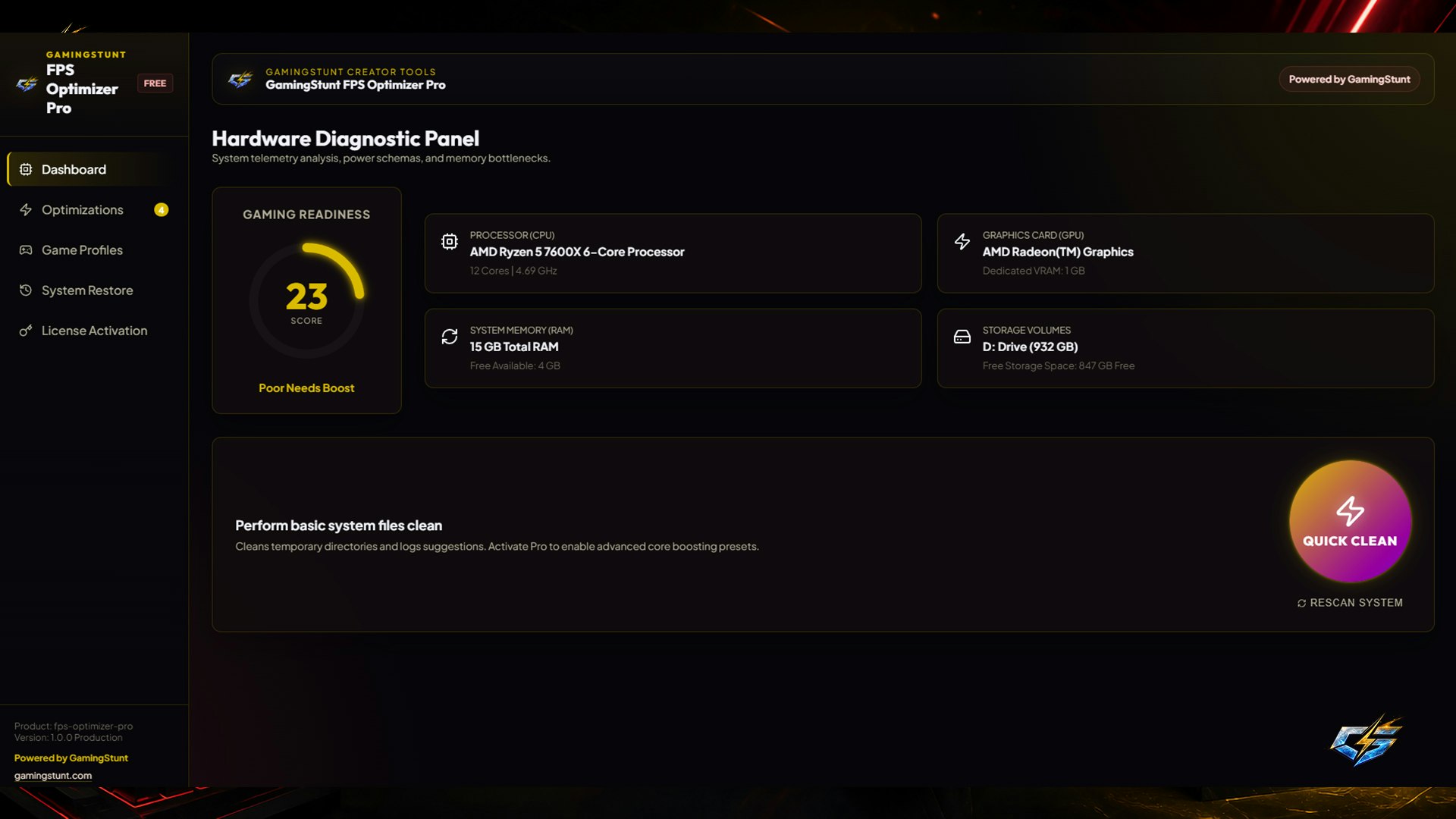 FPS Calculator by GamingStunt gallery image