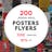 200 Flyer&Poster visual concepts (ready to use)
