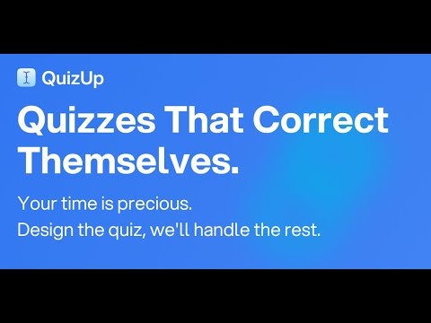 startuptile QuizUp-Quizzes that correct themselves effortless for you