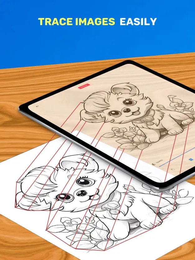 AR -Zeichnung - leicht zu verfolgen - Zeichnen Sie mit AR -Tracing -Technologie mit Leichtigkeit alles Medien 3