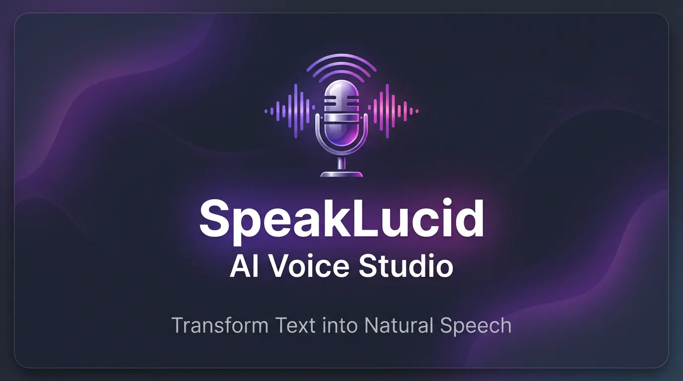 SpeakLucid 제품 배너