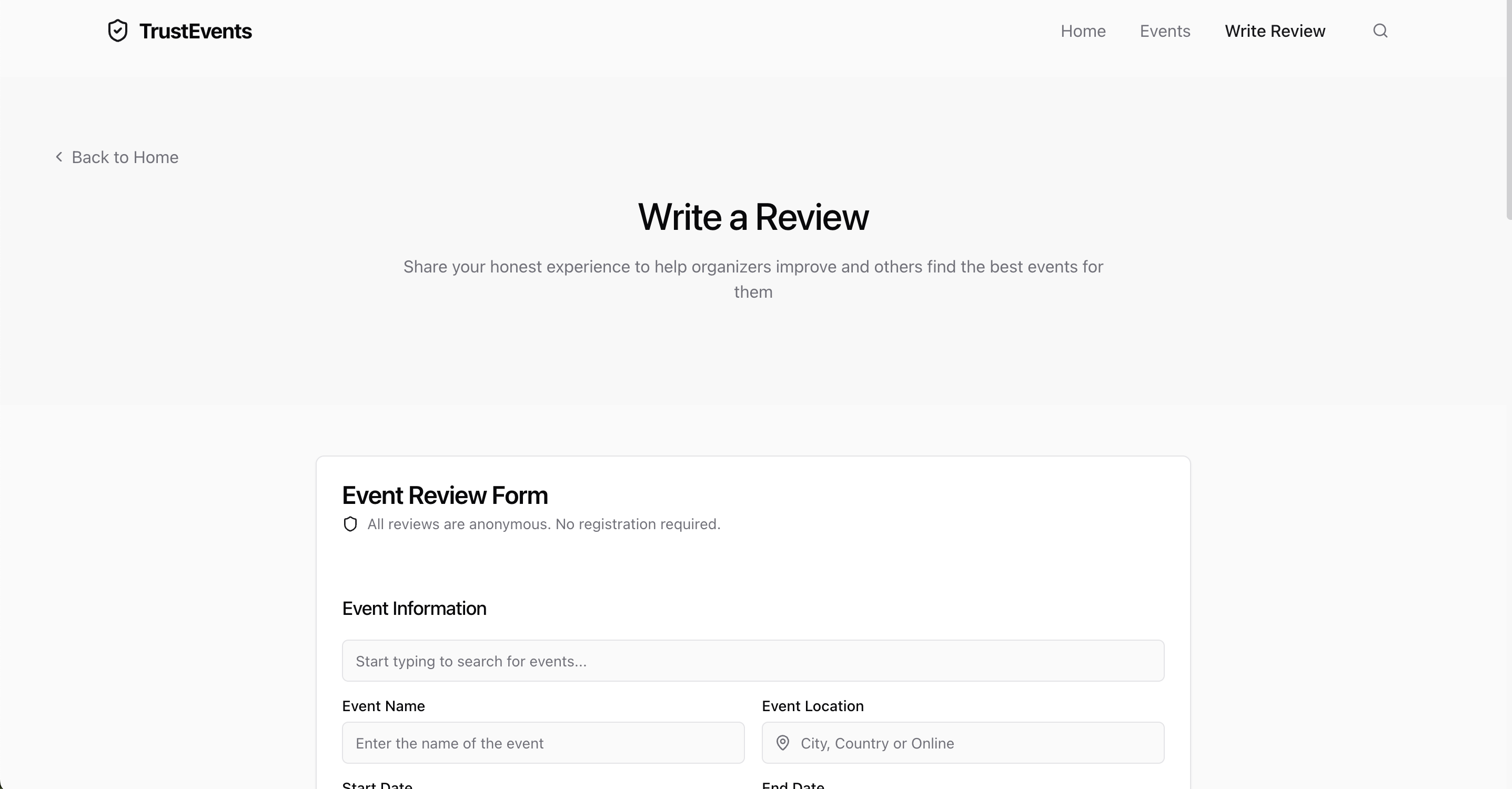 TrustEvents gallery image