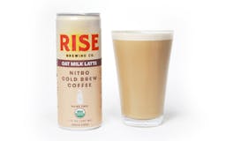 Oat Milk Nitro Cold Brew Coffee Latte media 2
