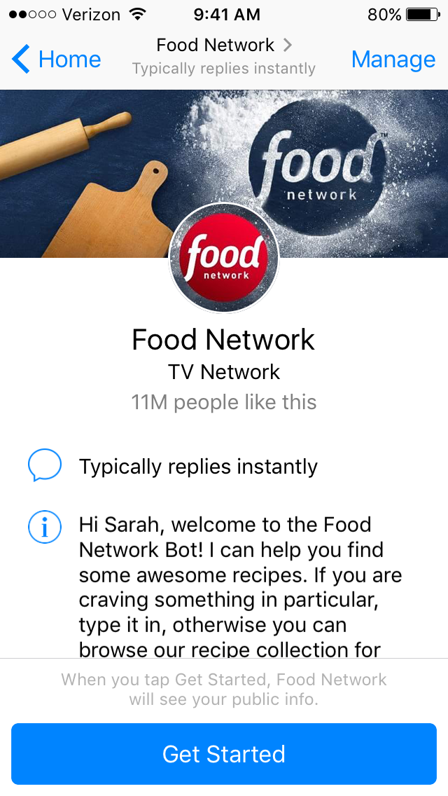 Food Network on Messenger gallery image