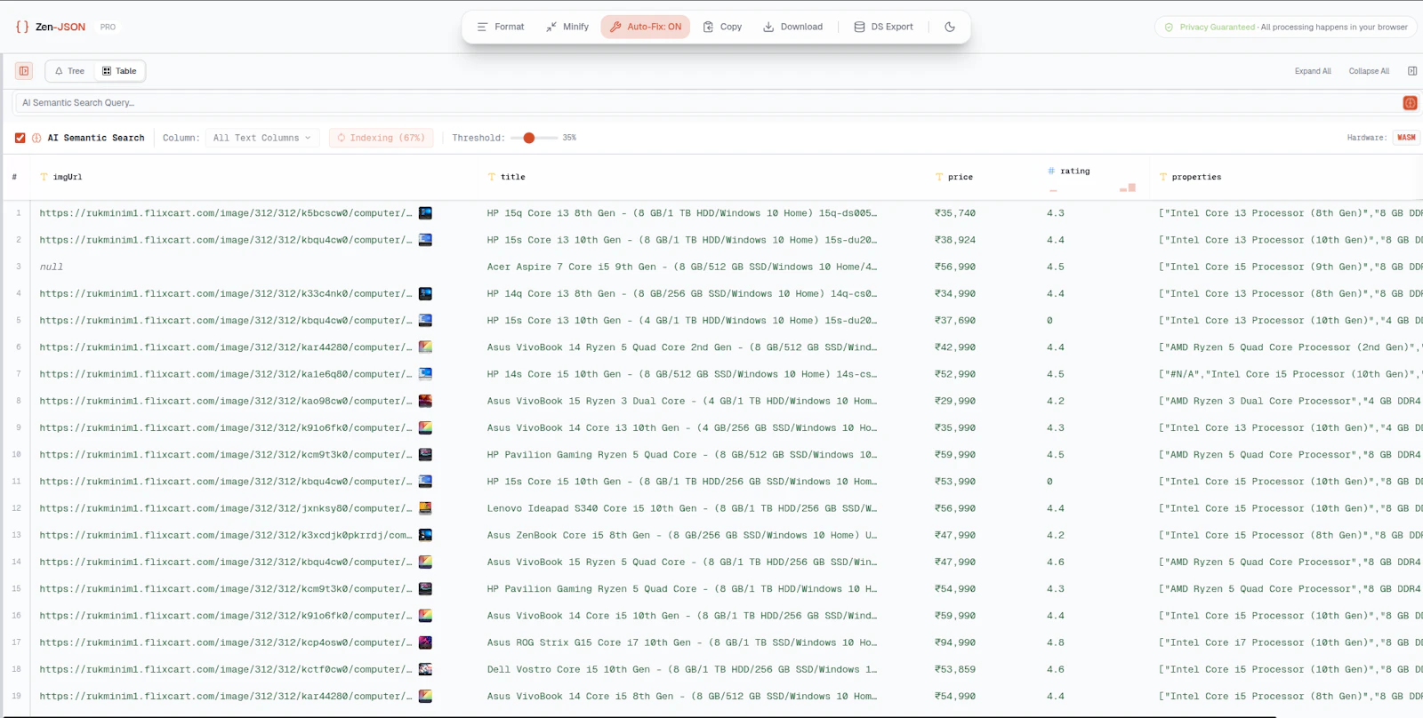 Zen-JSON Pro screenshot 4