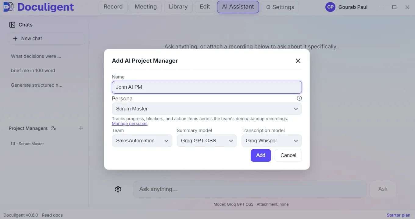 Doculigent — record, transcribe, share gallery image