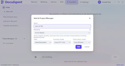 Doculigent β record, transcribe, share gallery image