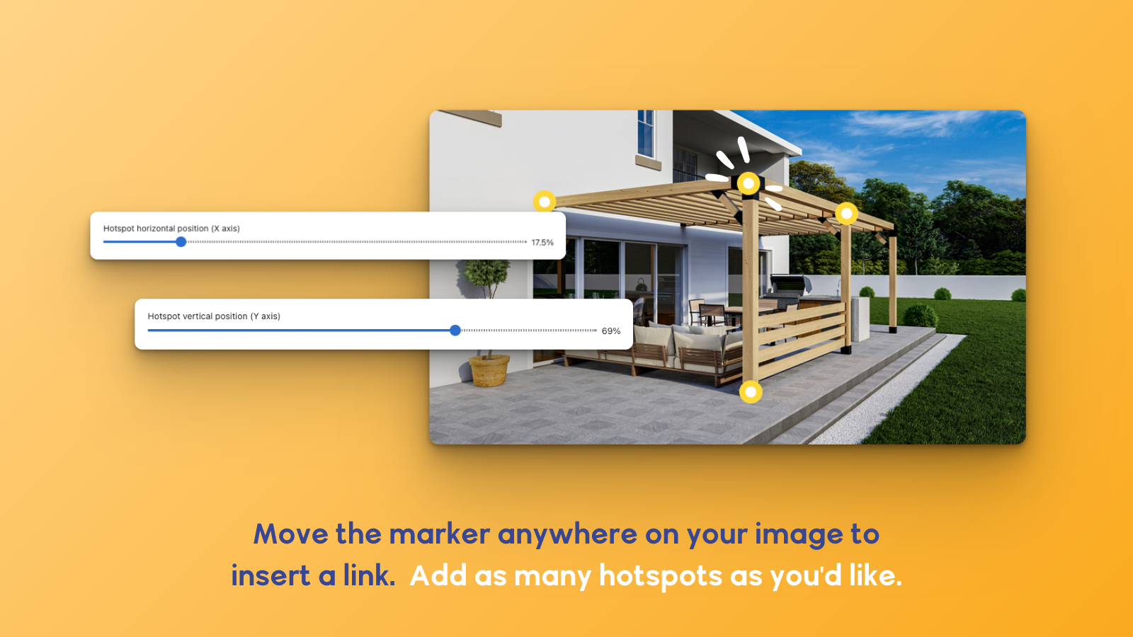 Mídia 2 de Hotspots de imagem de compra - Transforme imagens chatas em imagens de compras