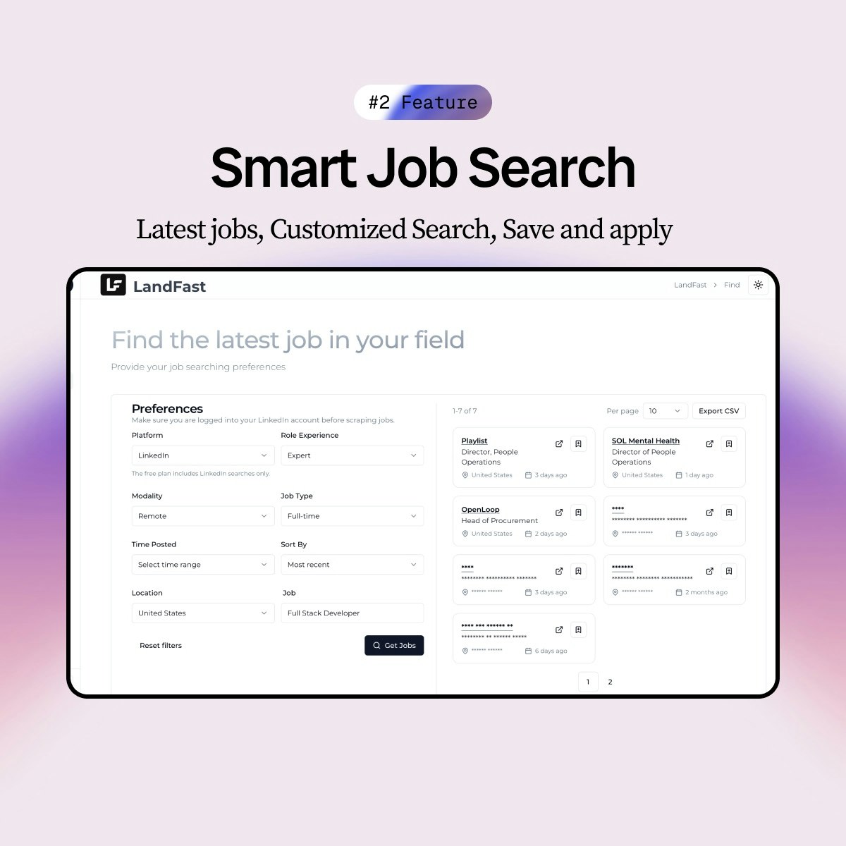 LandFast gallery image