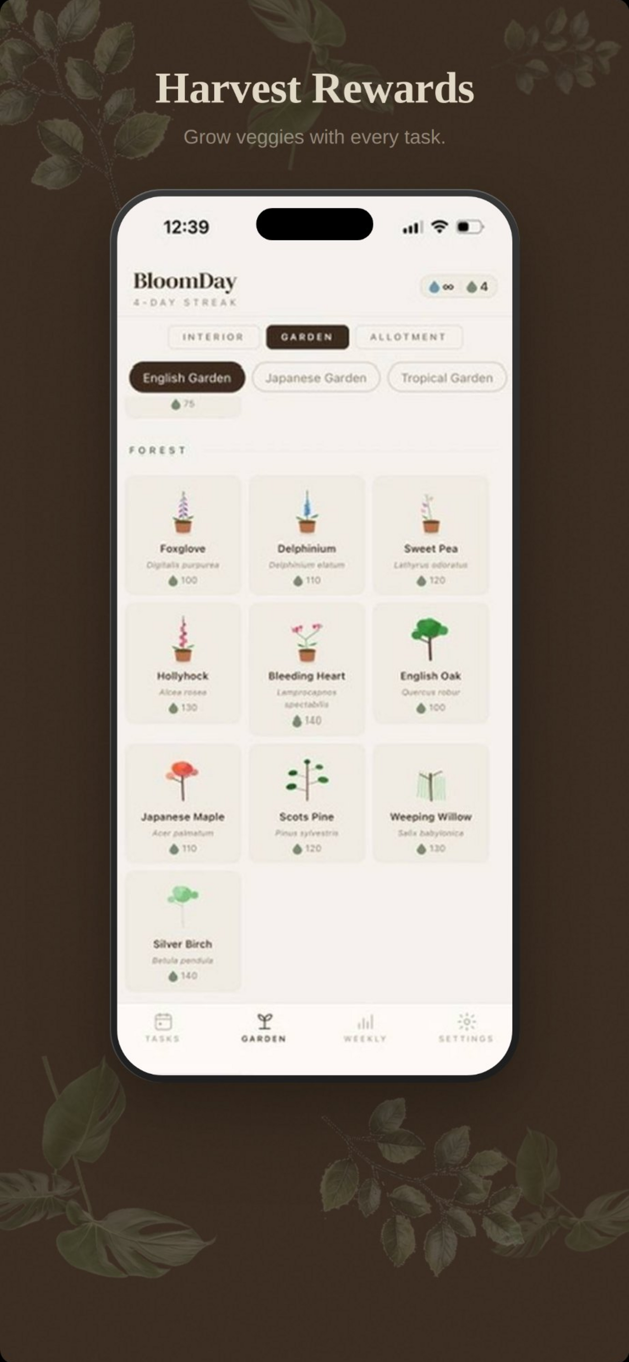 BloomDay: Tasks & Garden gallery image