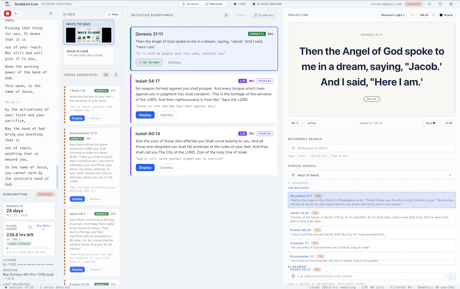 Scripture Live App screenshot 2