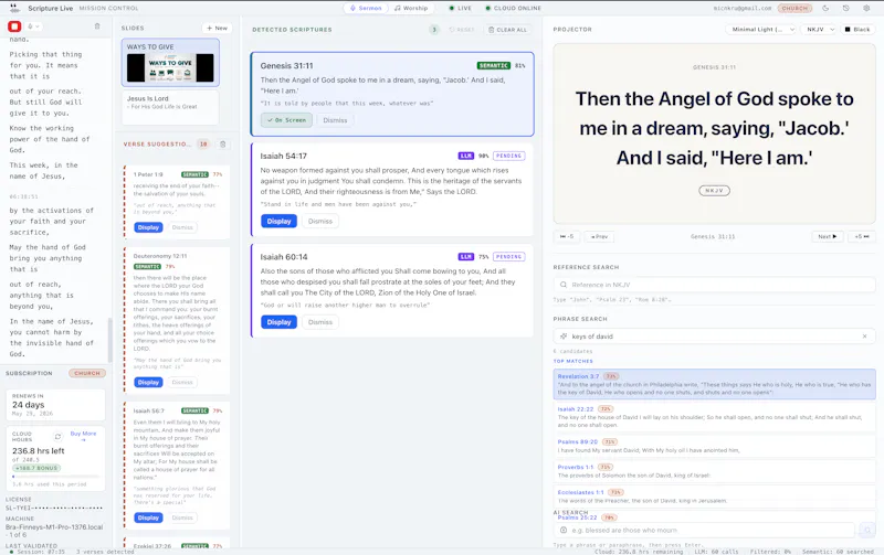 Scripture Live App screenshot 2
