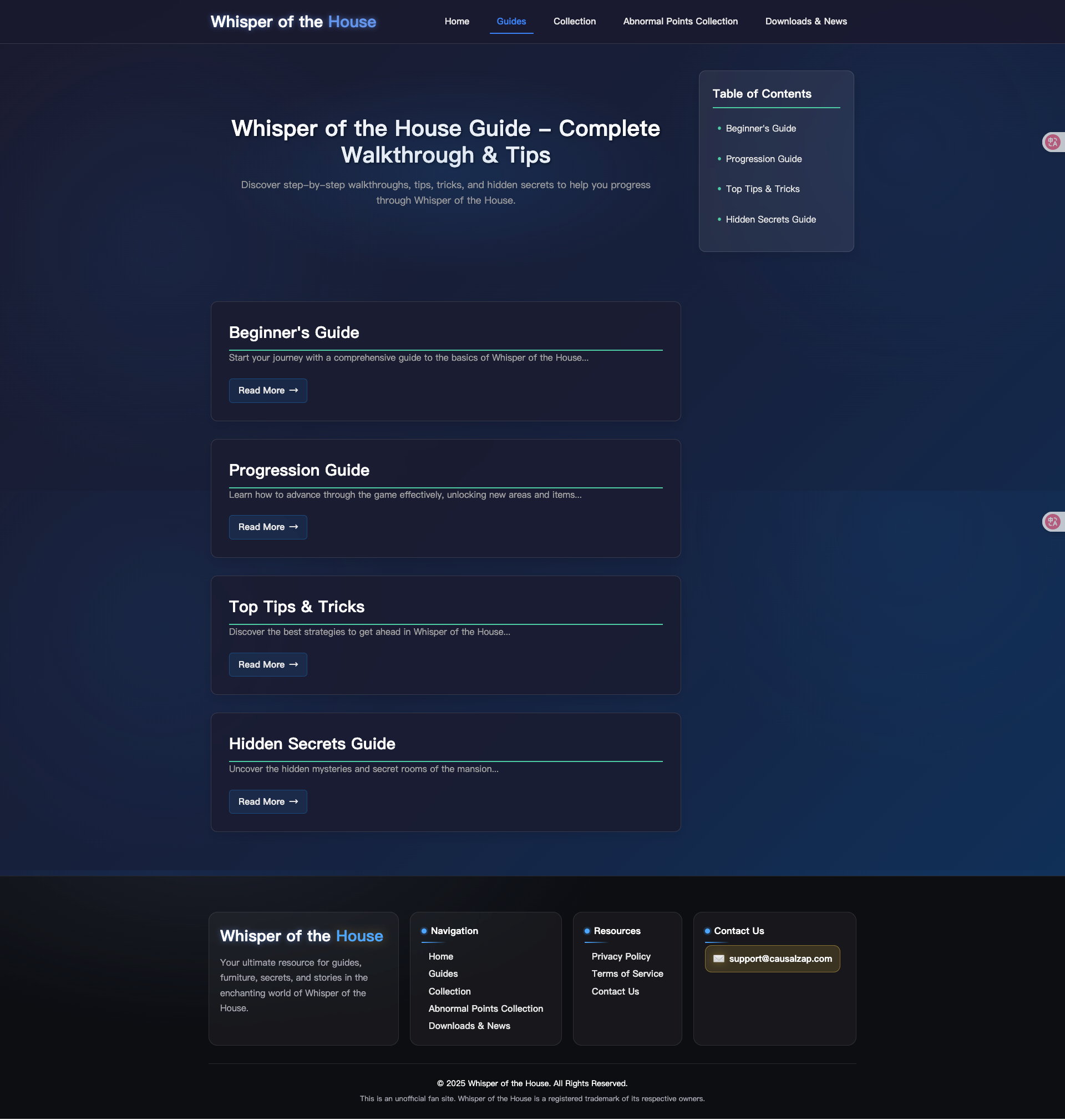 Whisper of the House - Guides, furniture & secrets from Whisper of the House Medien 1