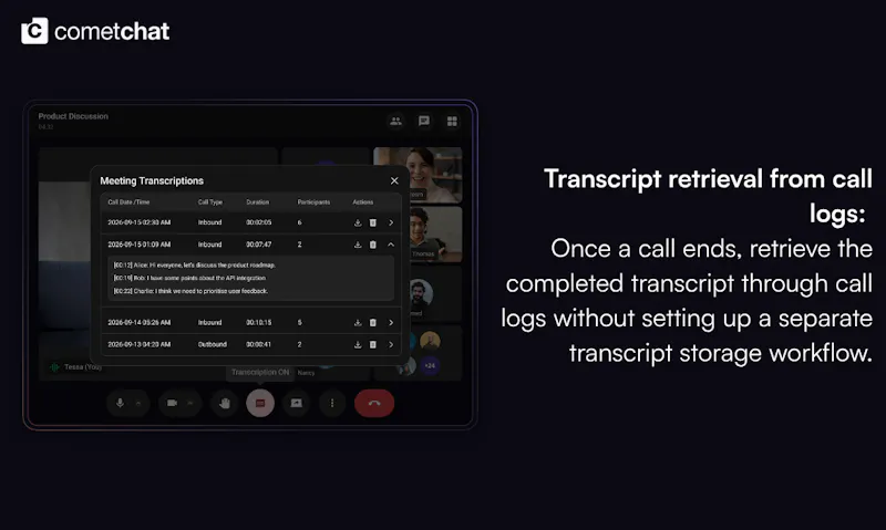 Closed Captions & Call Transcripts screenshot 6