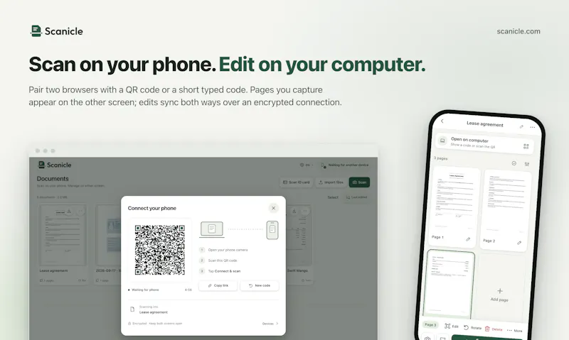 Scanicle screenshot 2