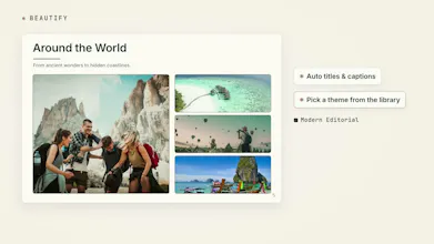 Sustain - AI Photo Album Maker gallery image