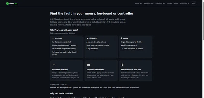GearLint screenshot 2