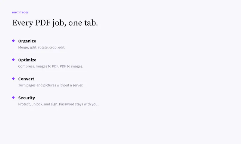 OpenPDF Hub screenshot 2