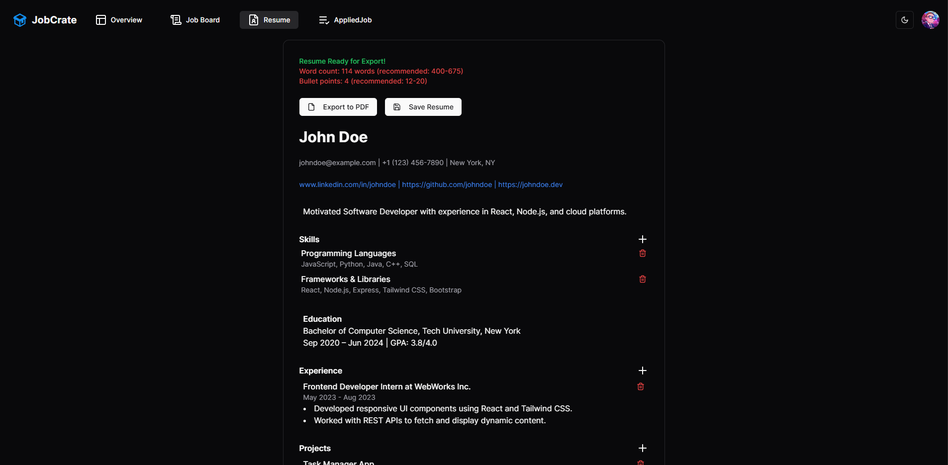 Jobcrate - ติดตามทุกงานแอปพลิเคชันด้วย jobcrate media 4