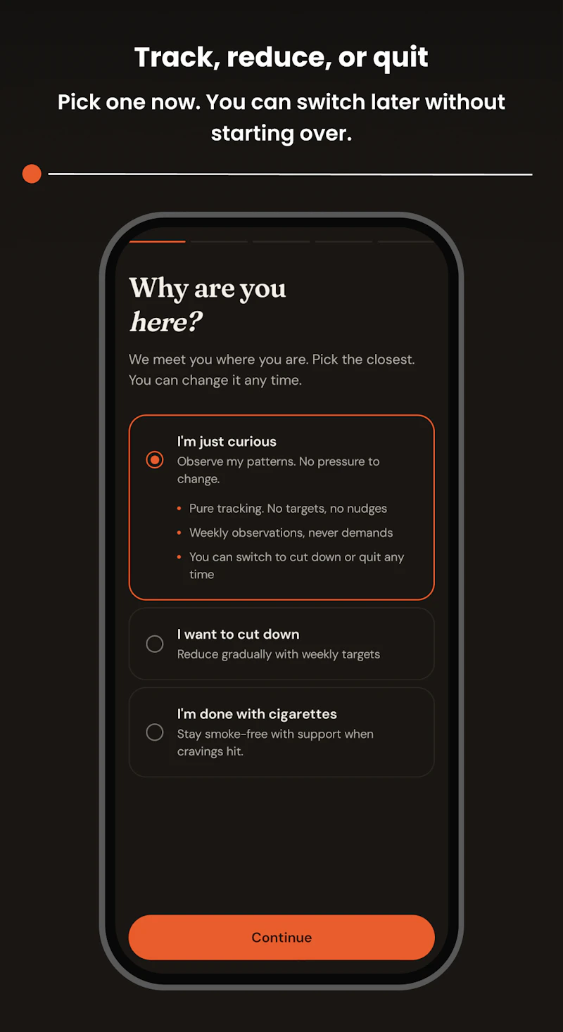Sutts: Cigarette Tracker AI screenshot 5