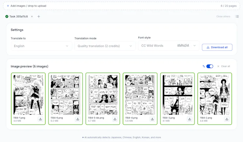 MangaSense screenshot 3