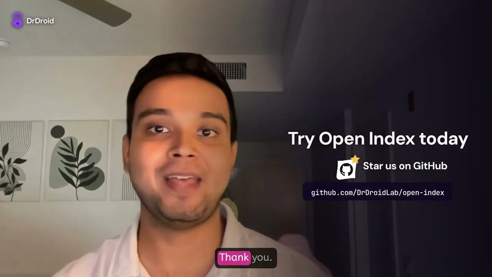Open Index screenshot 1 (video preview)