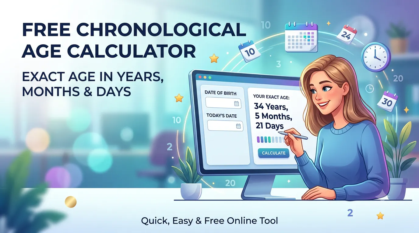 Chronological Age Calculator screenshot