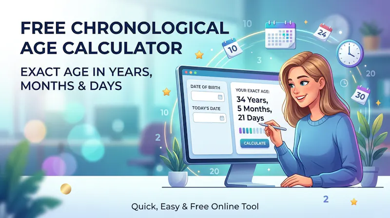 Chronological Age Calculator screenshot 1