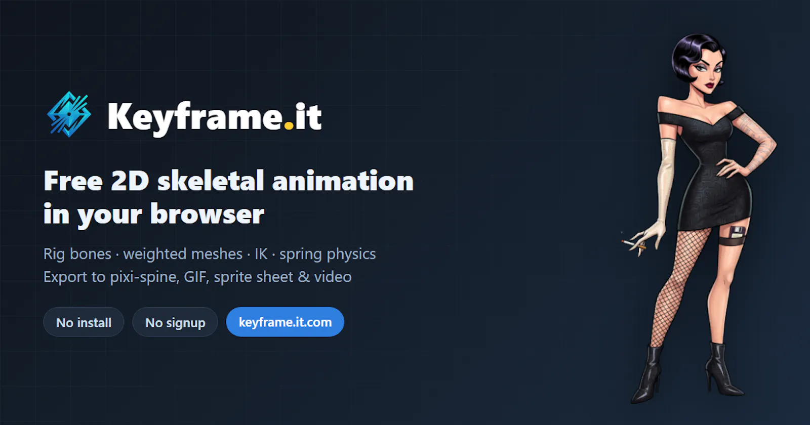 Keyframe.it.com screenshot 2