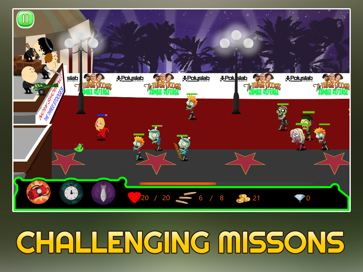 The Three Stooges: Zombie Defense