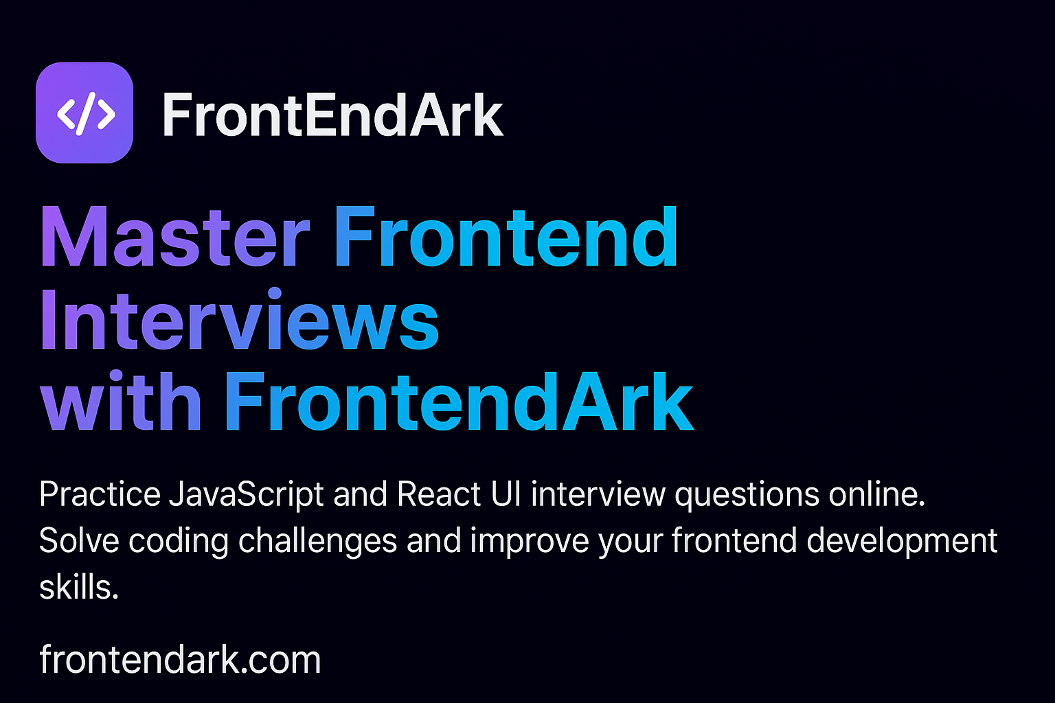 FrontEndArk gallery image