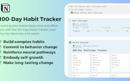 100-Day Habit Tracker media 1