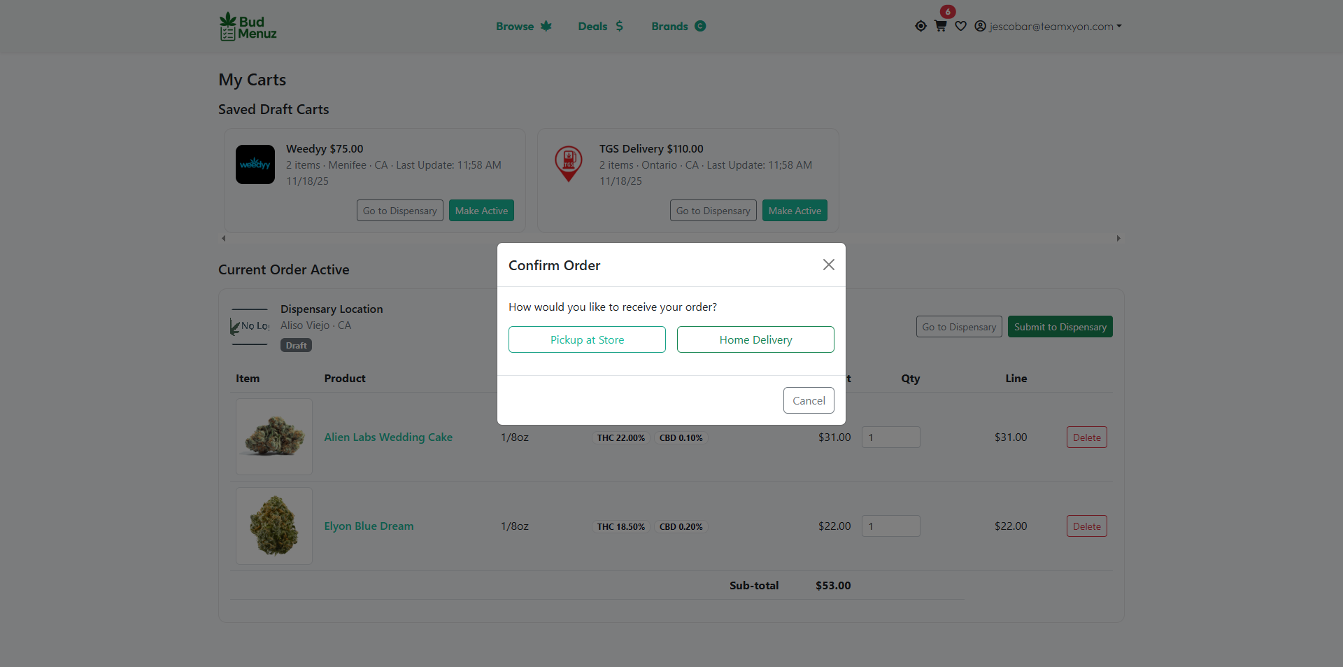 BudMenuz gallery image