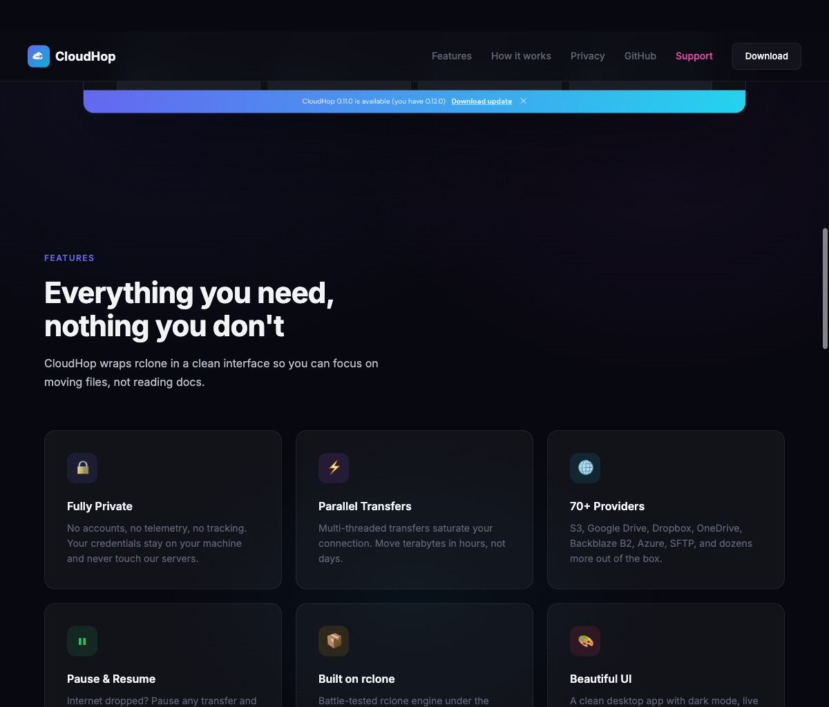 CloudHop gallery image