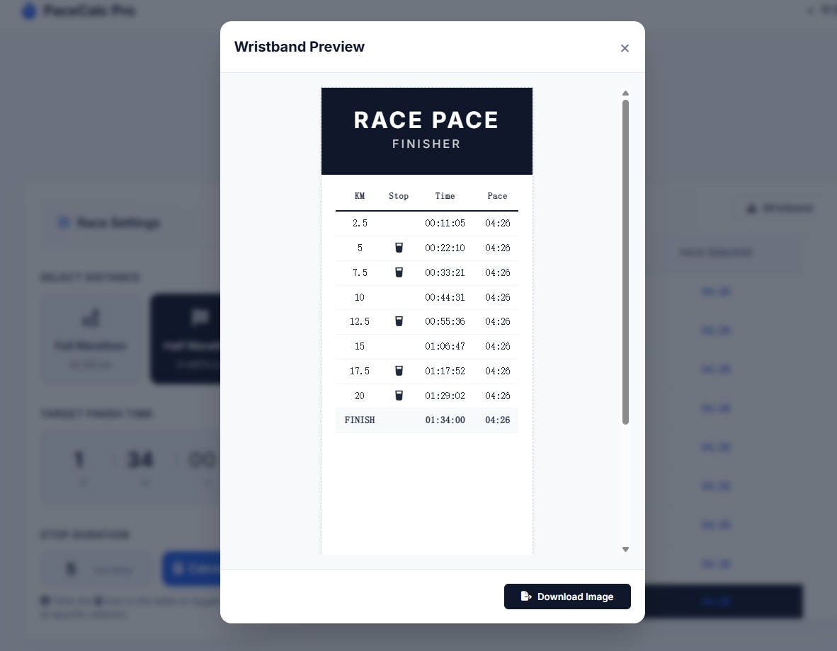pacecalculator gallery image