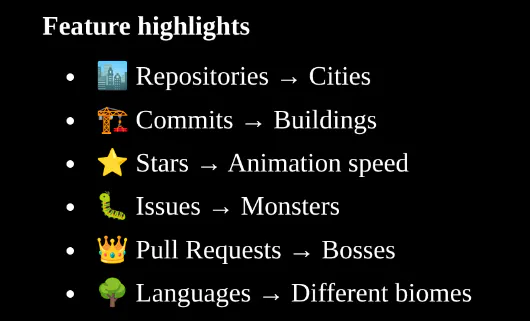 GitWorld Engine gallery image