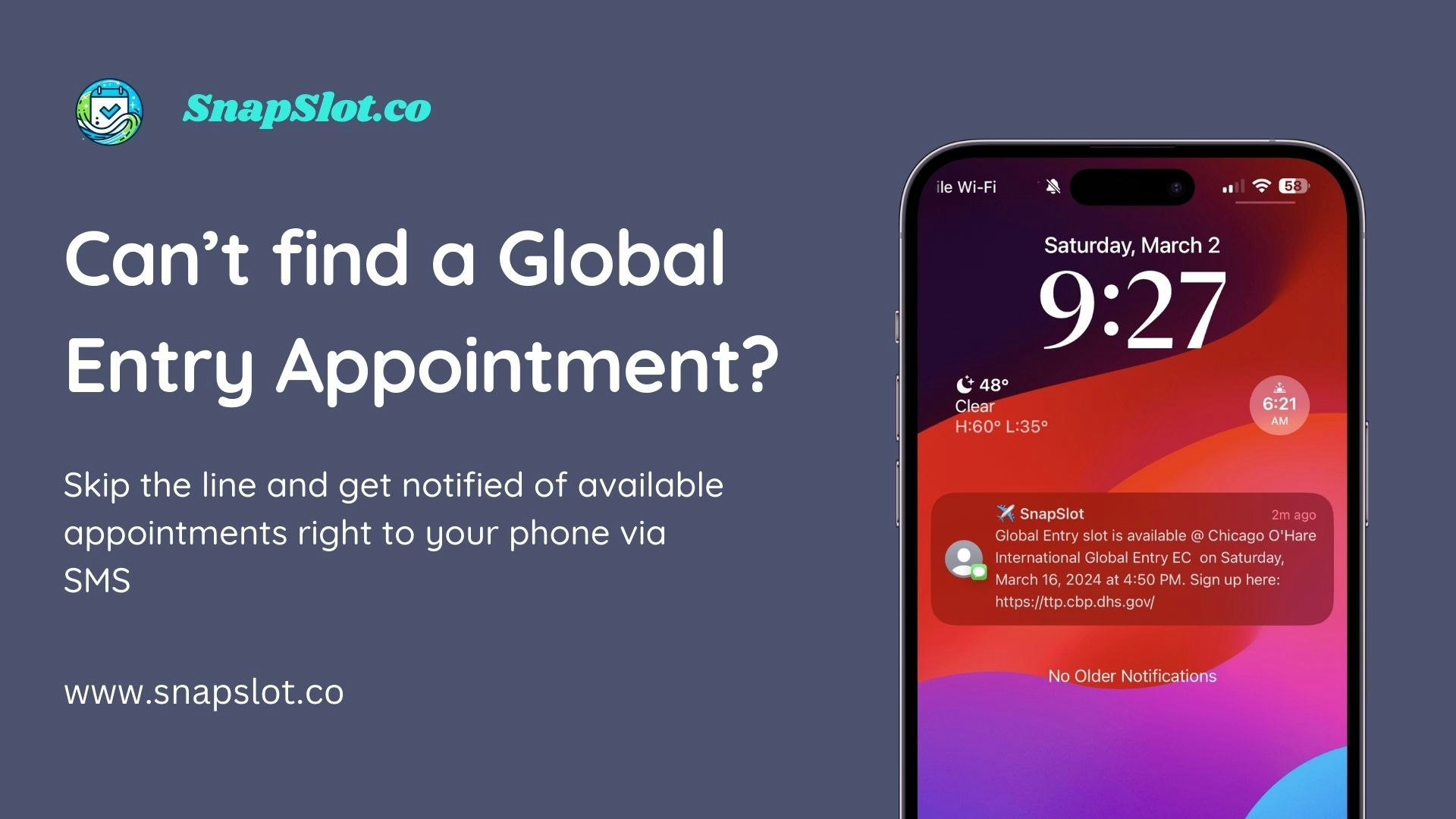 Snapslot - Appuntamento ad entrata globale veloce - Salta la riga ... Segna ora un appuntamento di ingresso globale! media 1