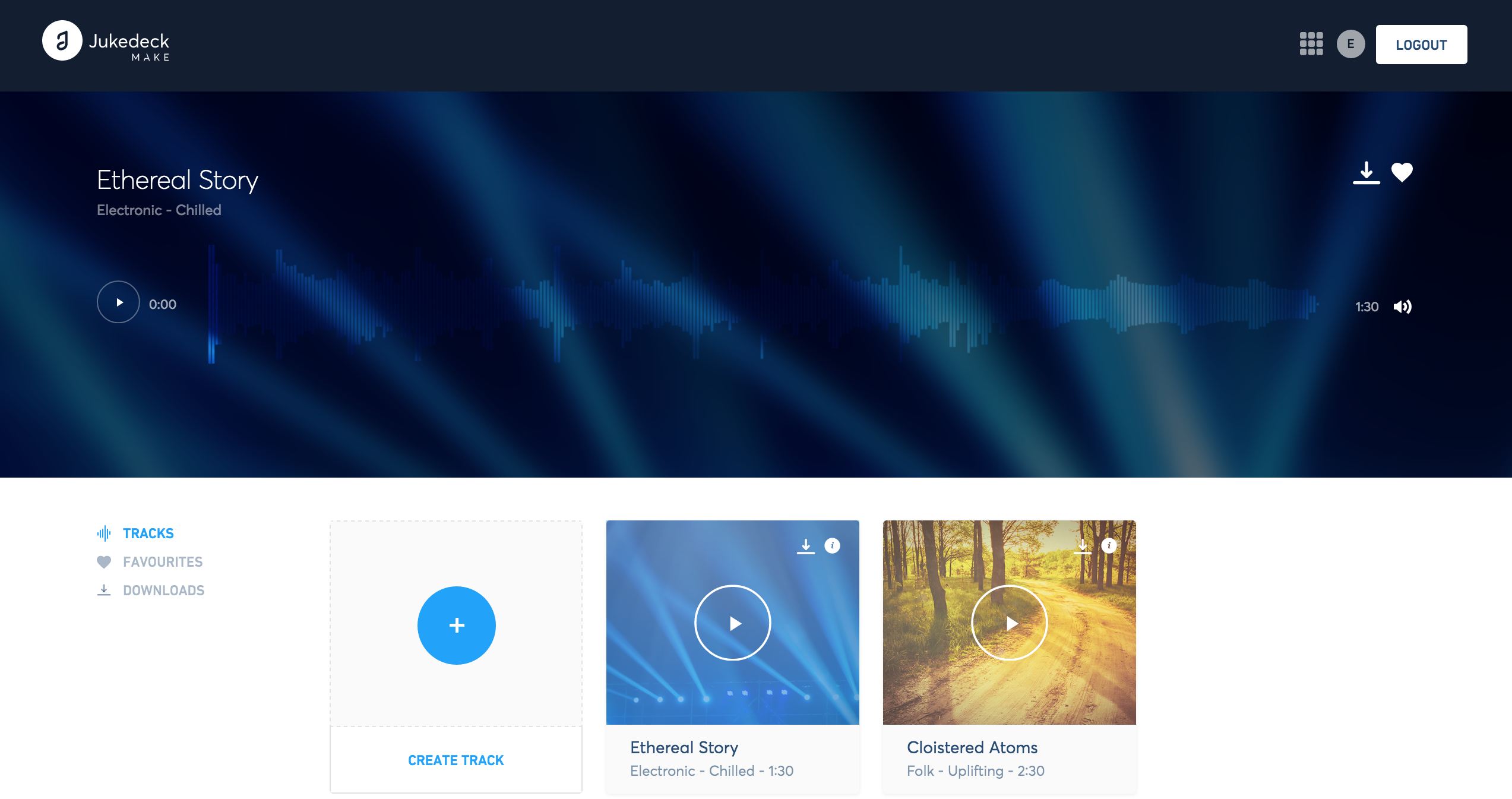 Jukedeck gallery image