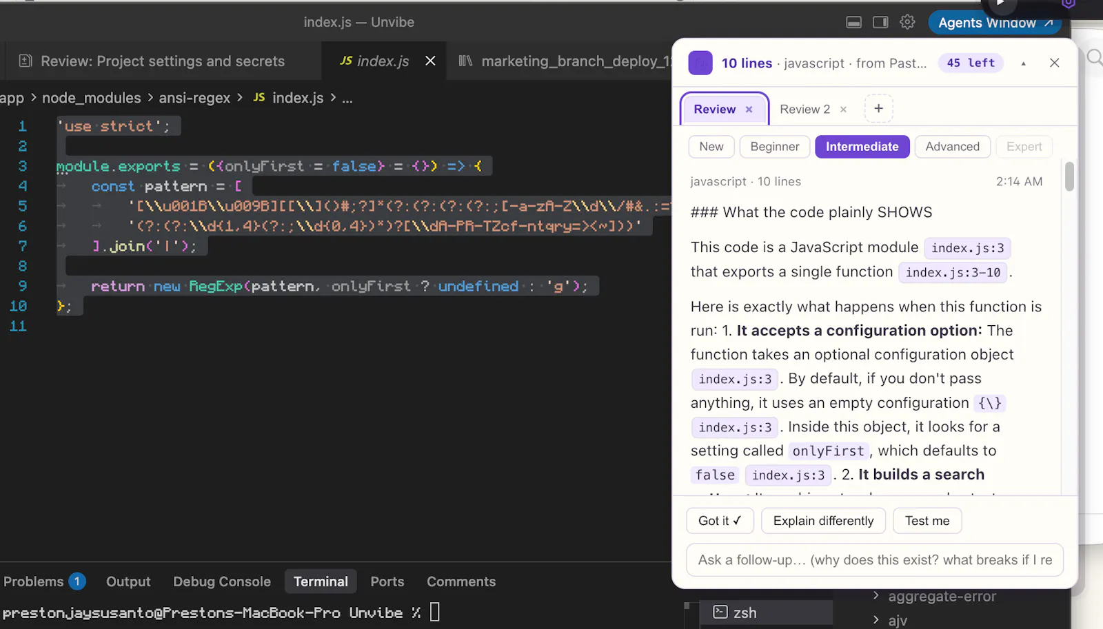 Unvibe screenshot 9