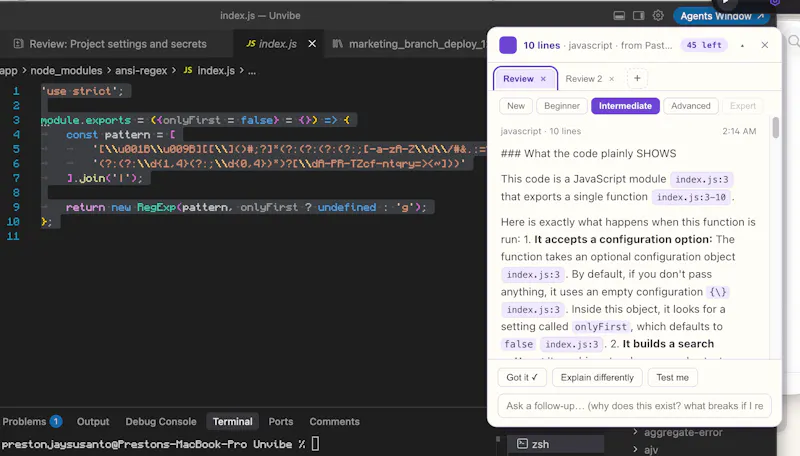 Unvibe screenshot 9