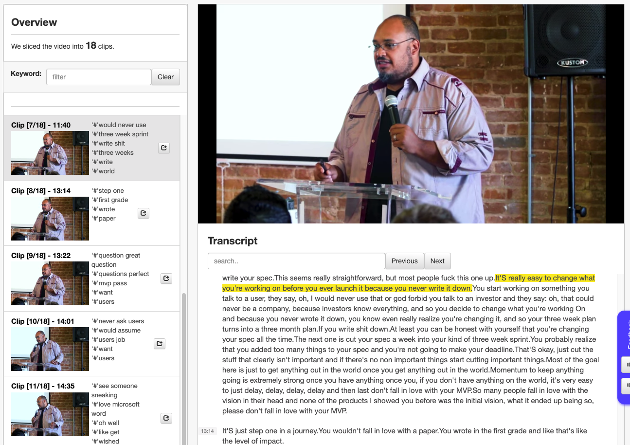 SnackVids - Smart In-video Search gallery image