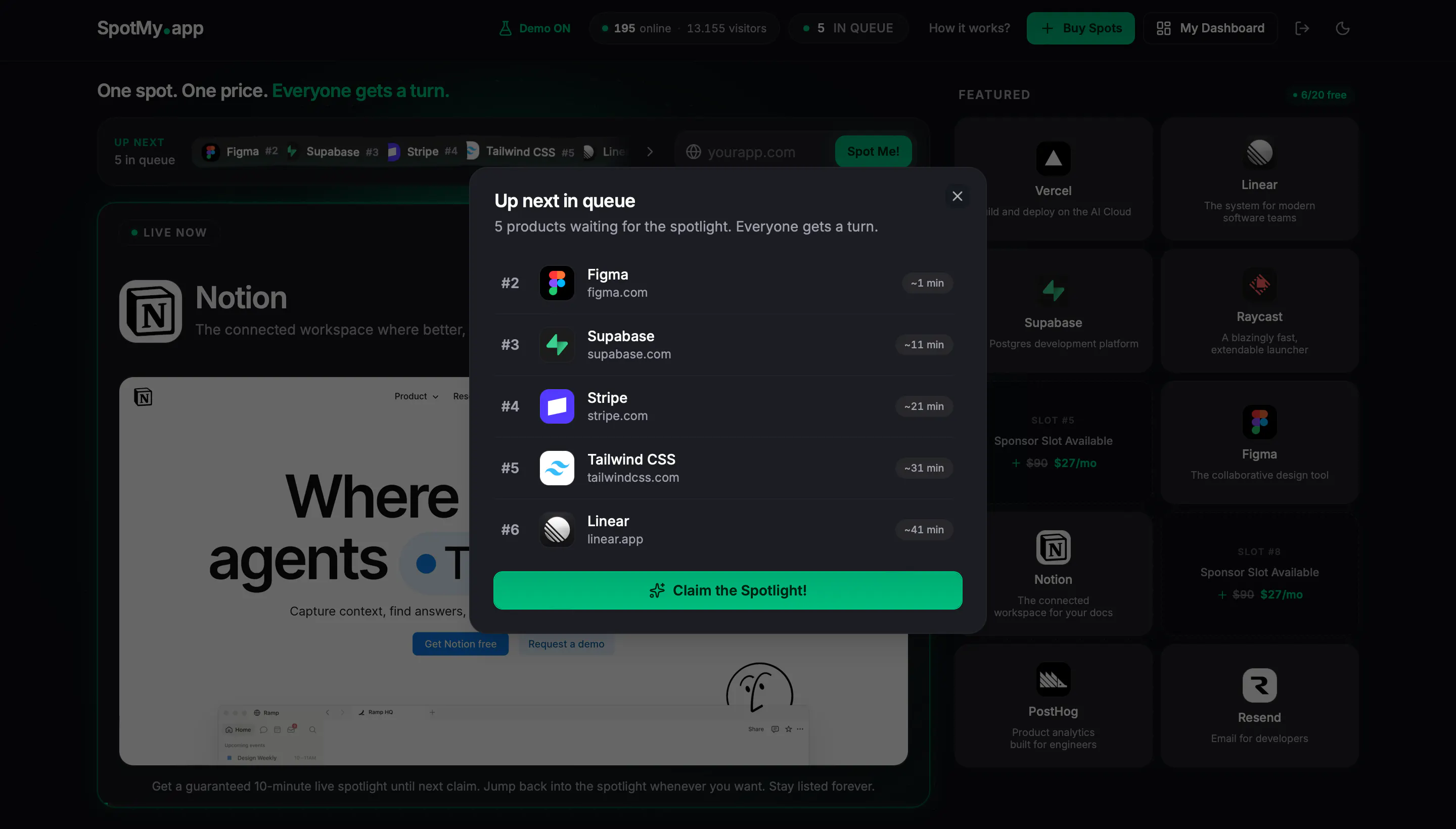 SpotMy.app gallery image