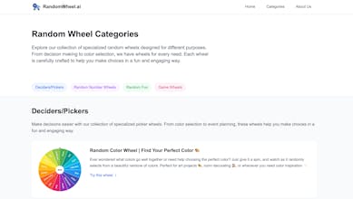 RandomWheel.ai gallery image