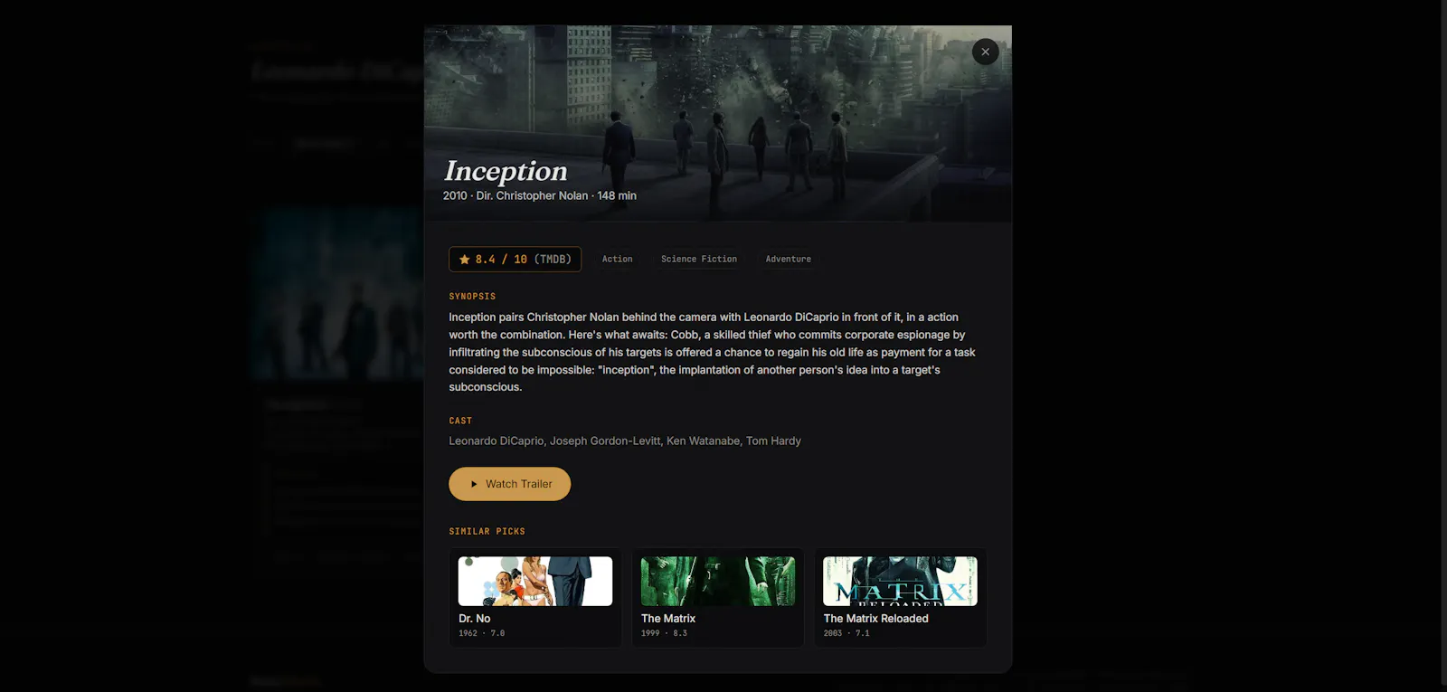 NextMovie — Curate Your Film screenshot 4