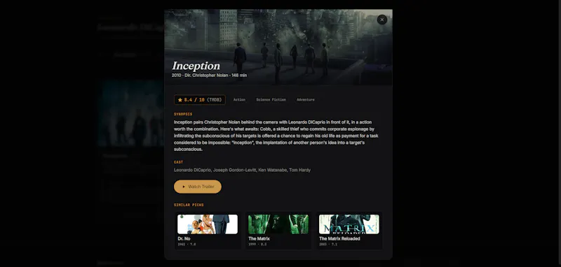 NextMovie — Curate Your Film screenshot 4